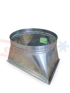 KONFUZOR WYLOT POLAR 22, 400x400x370/śr. 500 mm