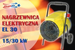 NAGRZEWNICA ELEKTRYCZNA EL 30 M ( 30 kW )