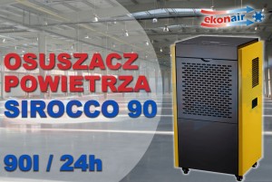 OSUSZACZ POWIETRZA SIROCCO 90 ( 90 lit./ 24 h )