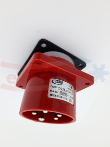 WTYCZKA -  GNIAZDO EL 9 "M"  400 V/16A /5 P