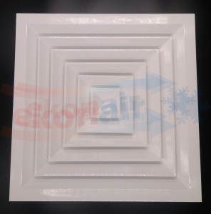 ANEMOSTAT KWADRATOWY ESCD-EB 495/350