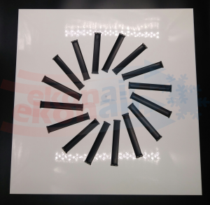 NAWIEWNIK WIROWY KWADRATOWY 595x595 ESD-EA2-16