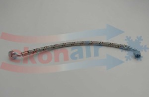 PRZEWÓD PALIWA ELASTYCZNY ZBROJON BHC/ BH (360mm)