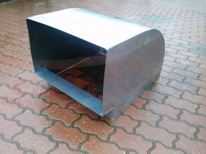 KOLANO WENTYLACYJNE  NORTES  OCYNK 90`655x 655/ 500mm