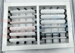 KRATKA WENTYLACYJNA SWING NORTES elektryczna (wew. 630 x 430mm)