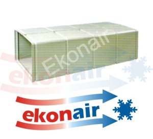 KANAŁ WENT  ABS PROST.DUŻY   650x450x1500mm