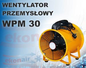 WENTYLATOR MOBILNY SSĄCY WPM 30 ( 3 900 m3/h)